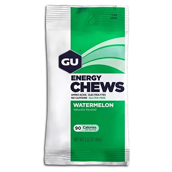 GU Energy chews - Watermelon, 16 pieces