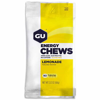GU Energy chews - Lemonade, 16 pieces