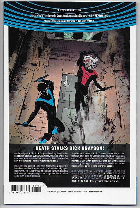 Nightwing: Volume 3 - Nightwing Must Die! TP NM