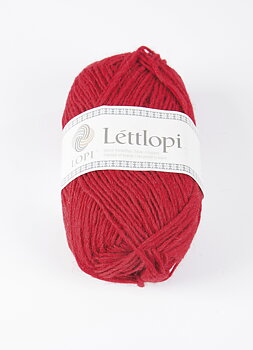 9434 Crimson Red Lettlopi