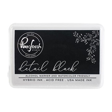 Pinkfresh Studio Premium Hybrid Ink Pad - Detail Black