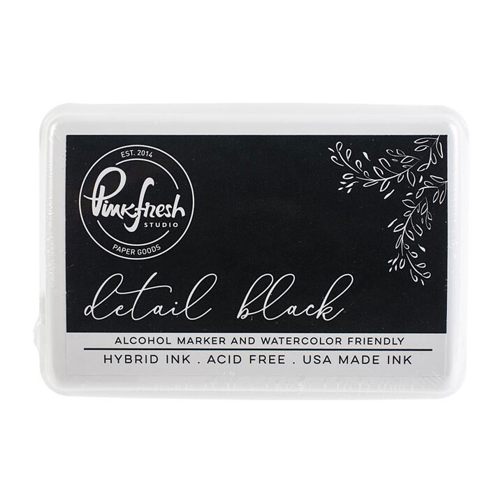 Pinkfresh Studio Premium Hybrid Ink Pad - Detail Black