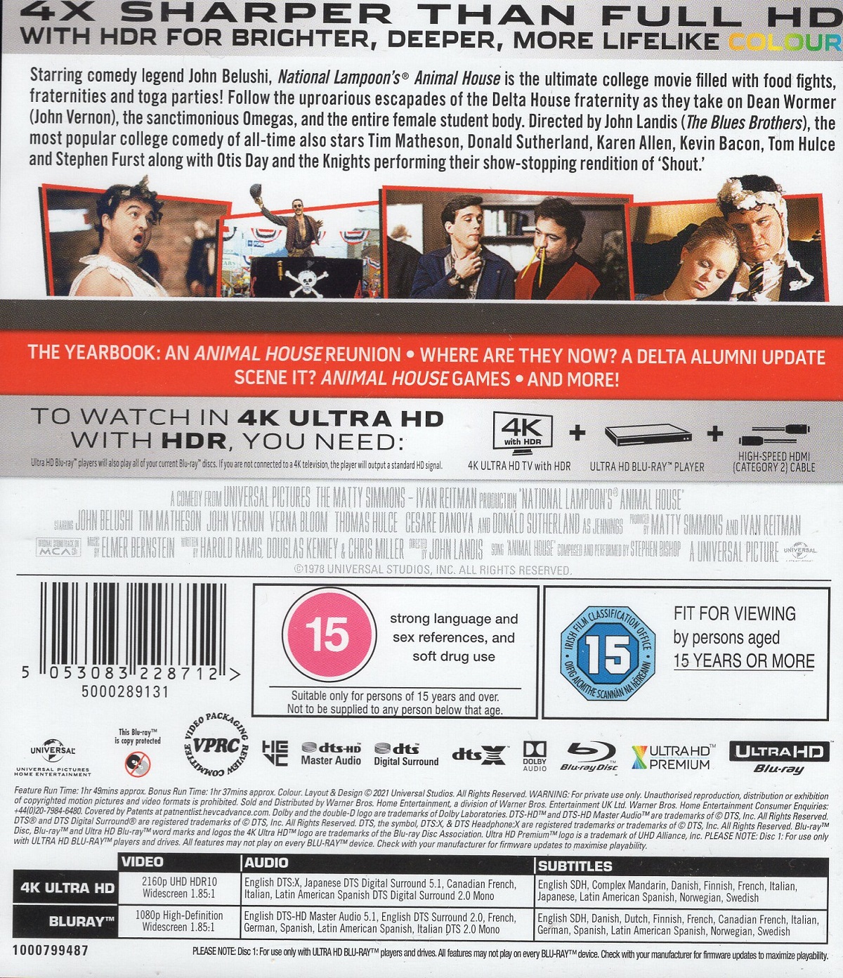 Animal House (4K Ultra HD + Blu-ray) - 2