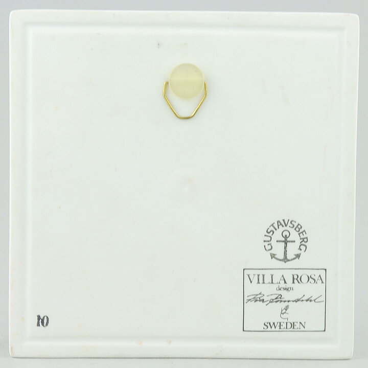 Pia Rönndahl (Villa Rosa 1985) Wall Plaque with Tree Motif 12 cm