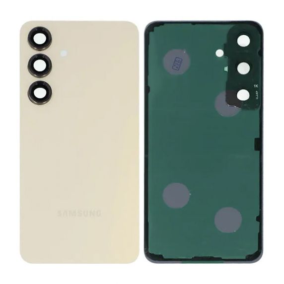 Samsung Galaxy S24 Baksida med tejp - kräm