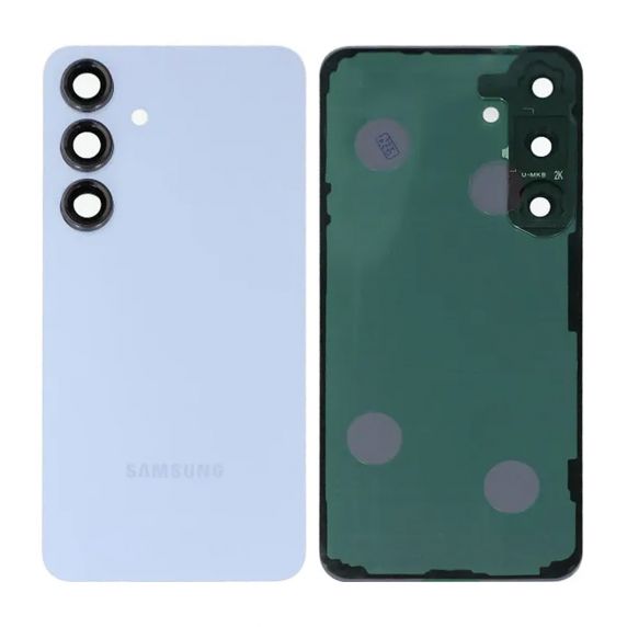 Samsung Galaxy S24 Baksida med tejp - Blå