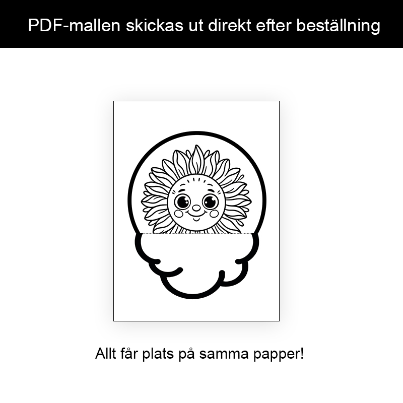 Sommarpyssel - Sol och Moln Väderpyssel - 5