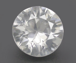 Circonita blanca natural de primera calidad con corte de diamante redondo de 5,8 mm