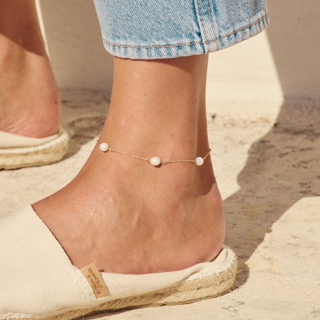 Perla Anklet Gold - Edblad