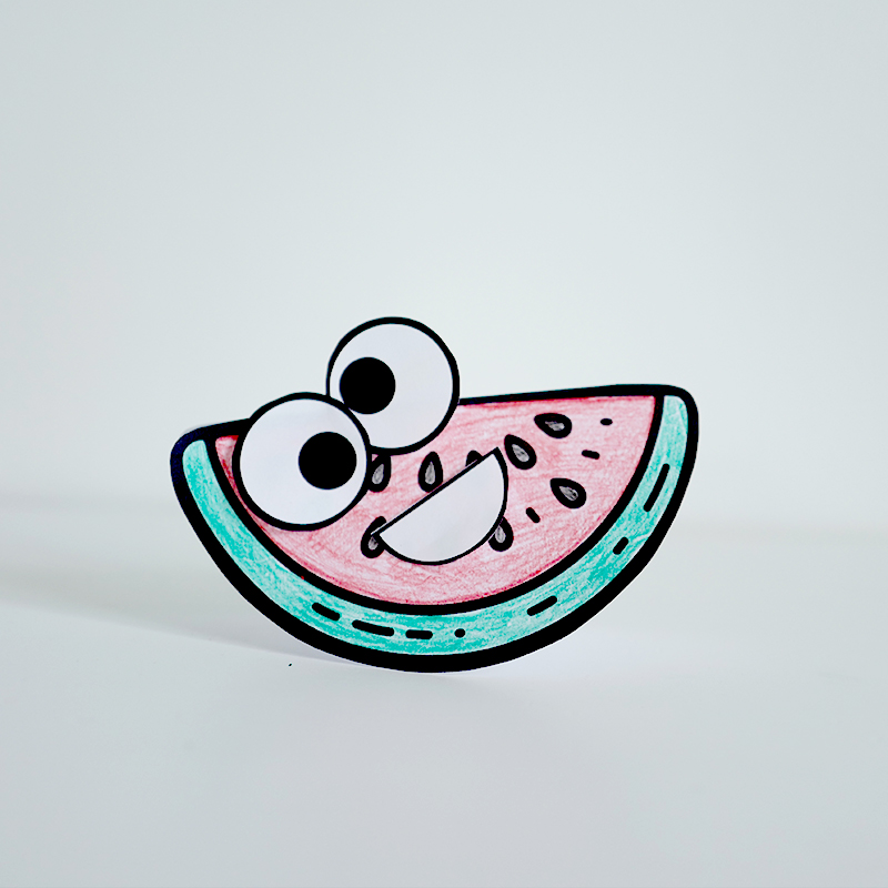 Sommarpyssel - Vattenmelon som Gungar - 2