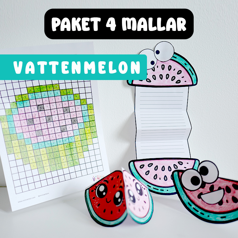 Sommarpyssel - Vattenmelon Paket