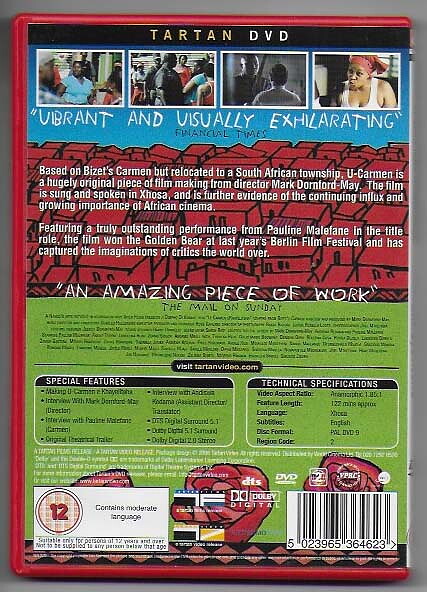 U-Carmen Ekhayelitsha DVD Tartan
