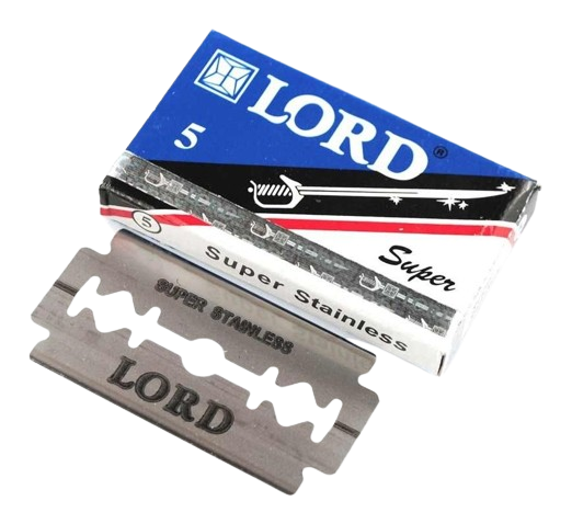 LORD Rakblad 5 st Super Rostfritt Stål