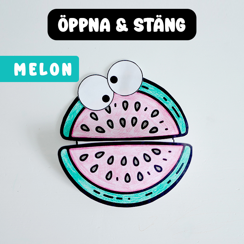 Sommarpyssel - Öppna & Stäng Vattenmelon