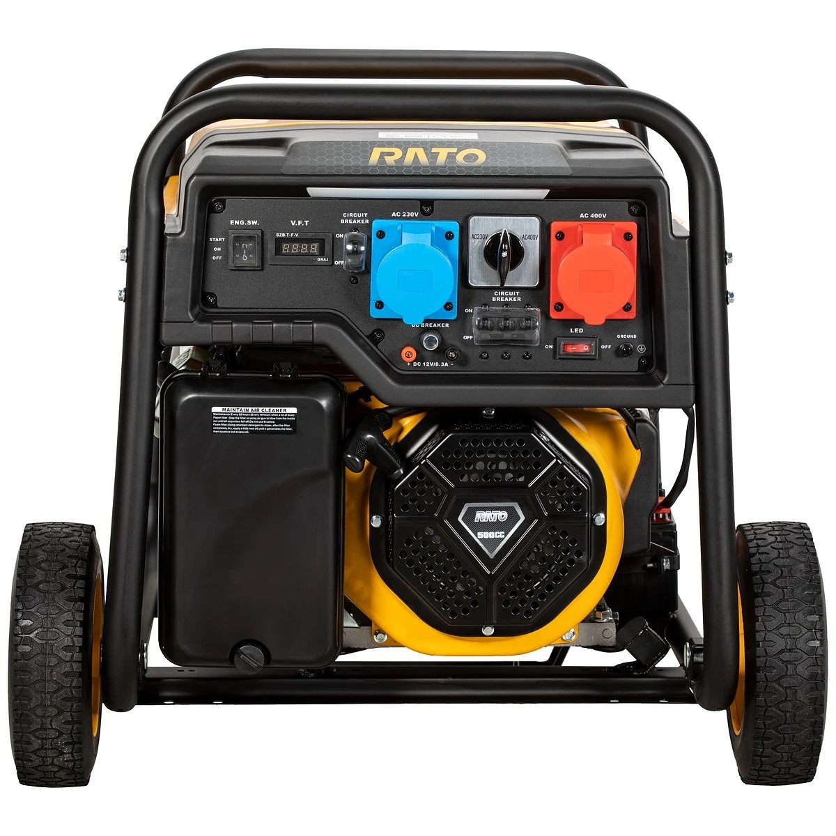 ELVERK 8,5KW R8500D-TB2 AVR ELSTART BENSIN - 3