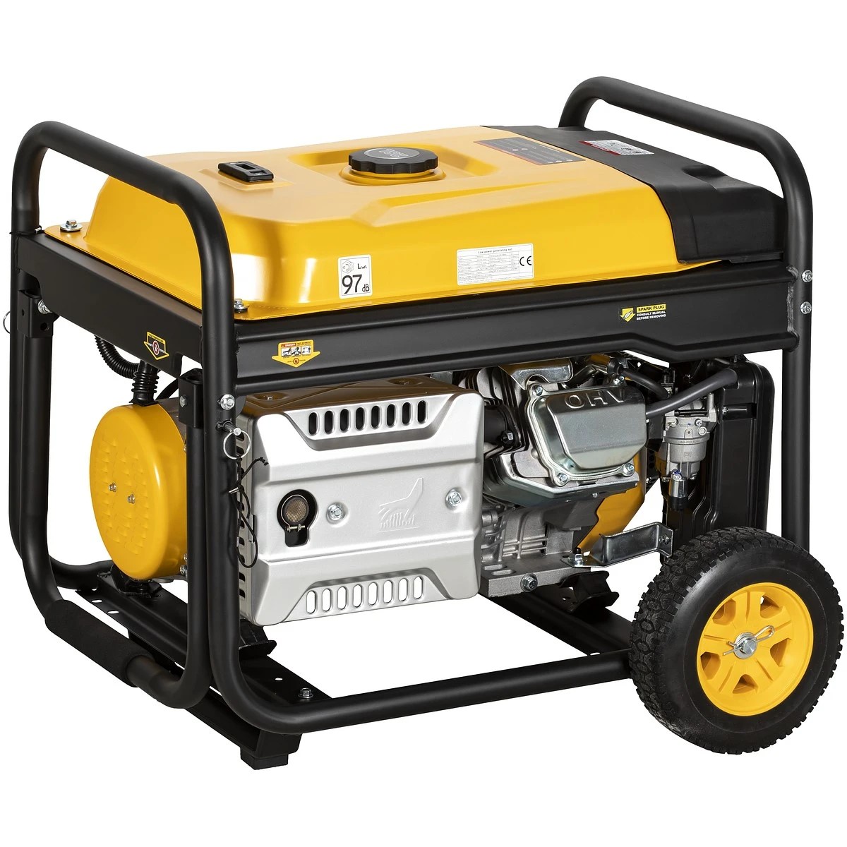 ELVERK 8,5KW R8500D-TB2 AVR ELSTART BENSIN - 2