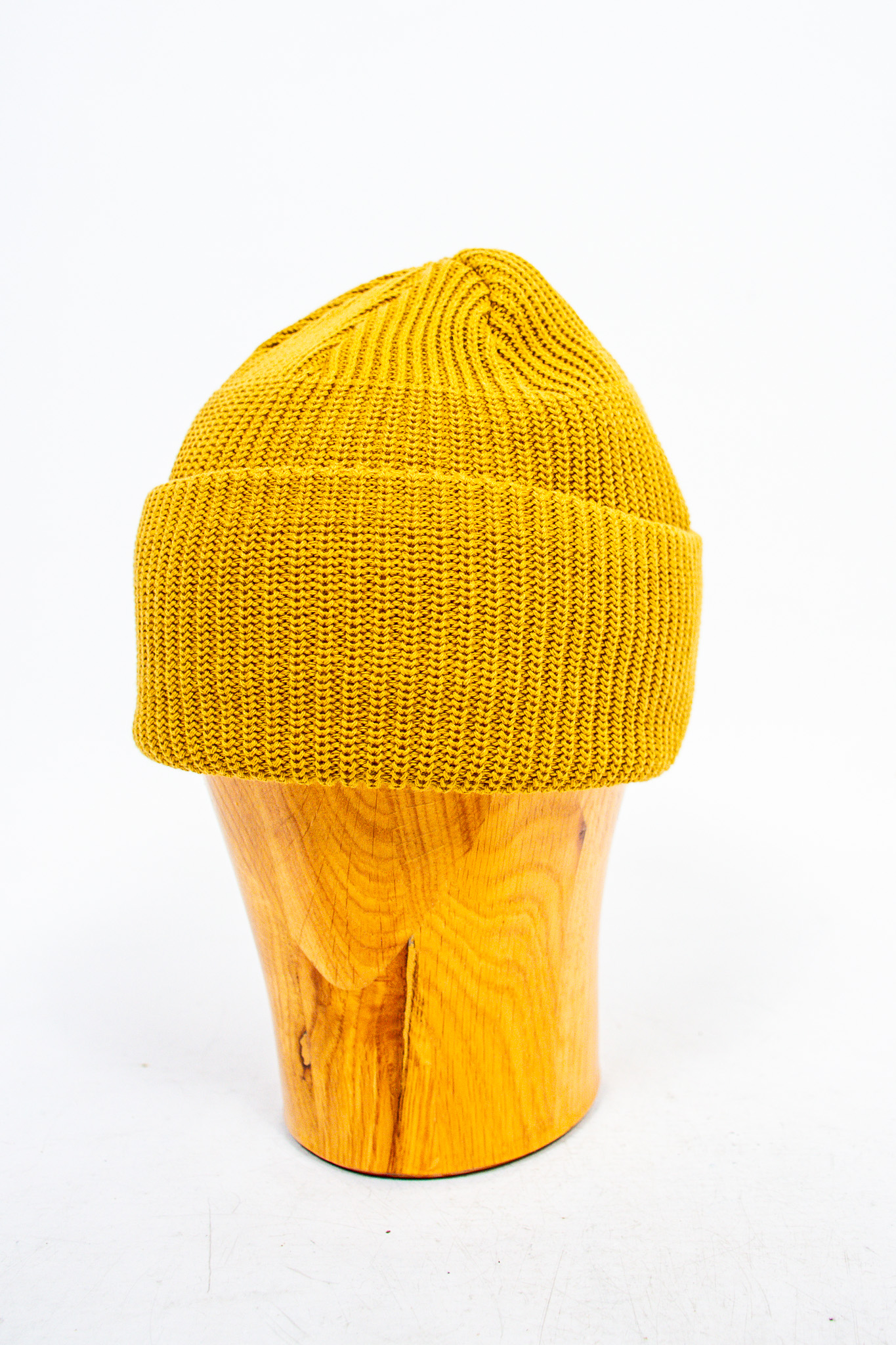 Decho - Standard Knit Cap Cotton Mustard - 2