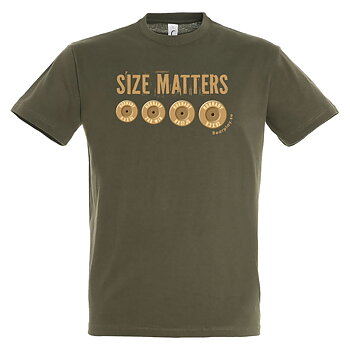 Bearplay Grön T-Shirt Size Matters