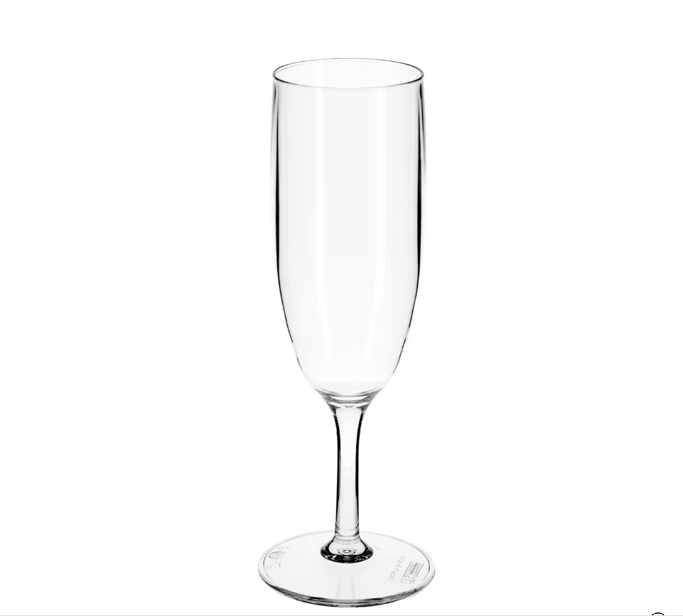 Champagneglas hårdplast