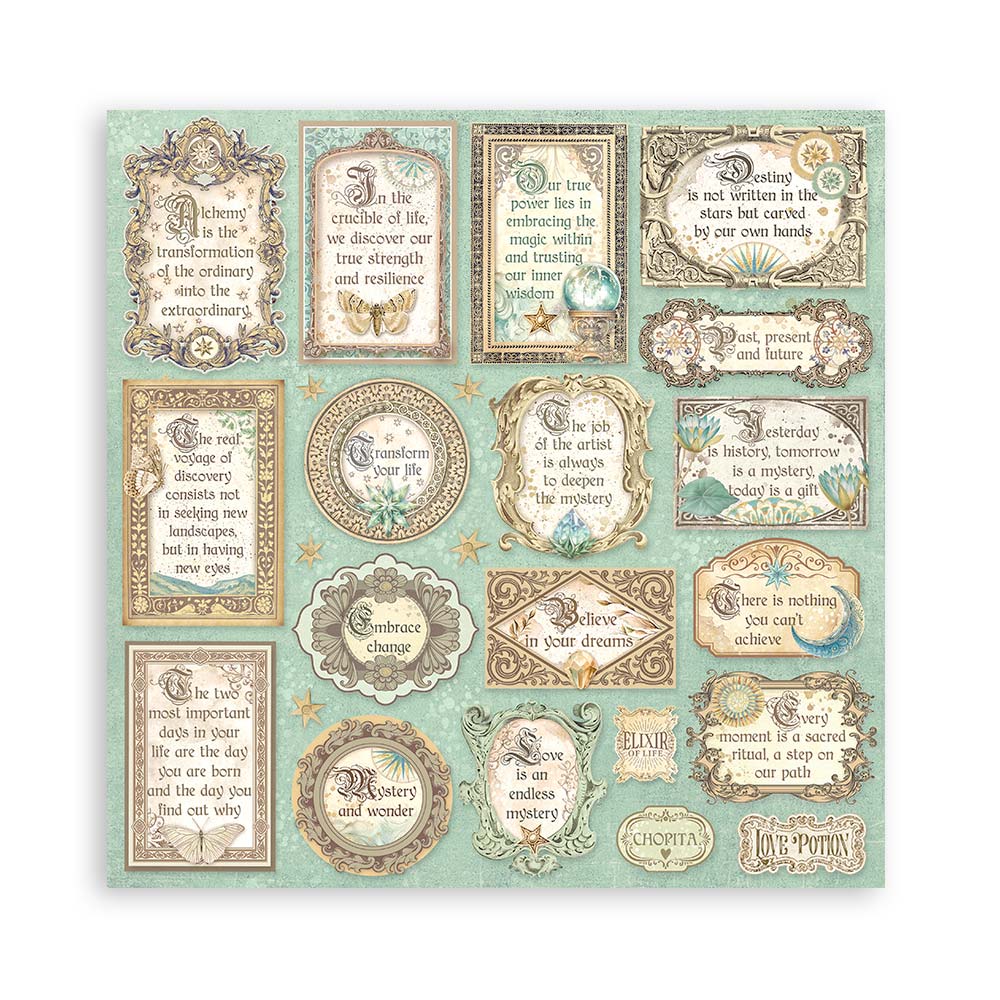 Fortune 8x8 Inch Paper Pack (Single Face)  - 15