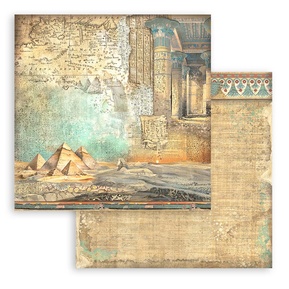 Land of Pharaohs Backgrounds 8x8 Inch Paper Pack  - 3