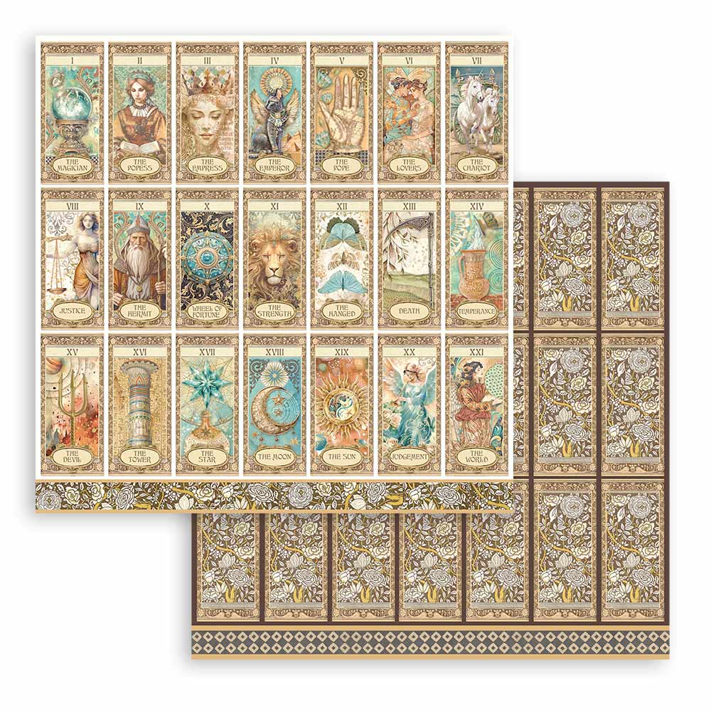 Fortune 8x8 Inch Paper Pack - 10