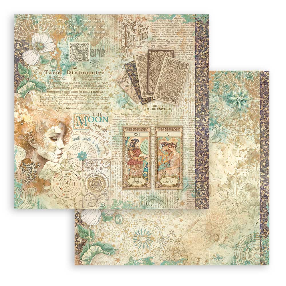 Fortune 8x8 Inch Paper Pack - 9
