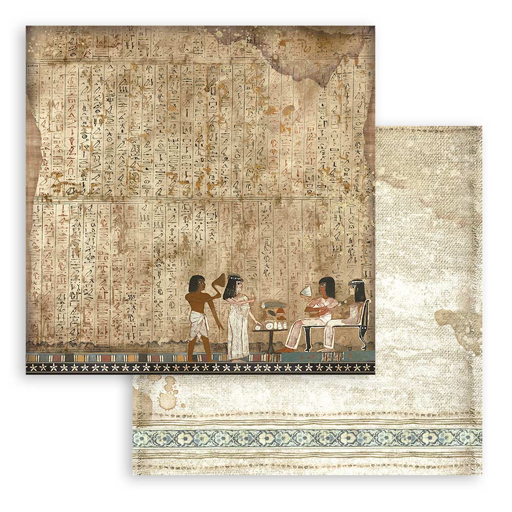Land of Pharaohs Maxi Background 12x12 Inch Paper Pack - 4