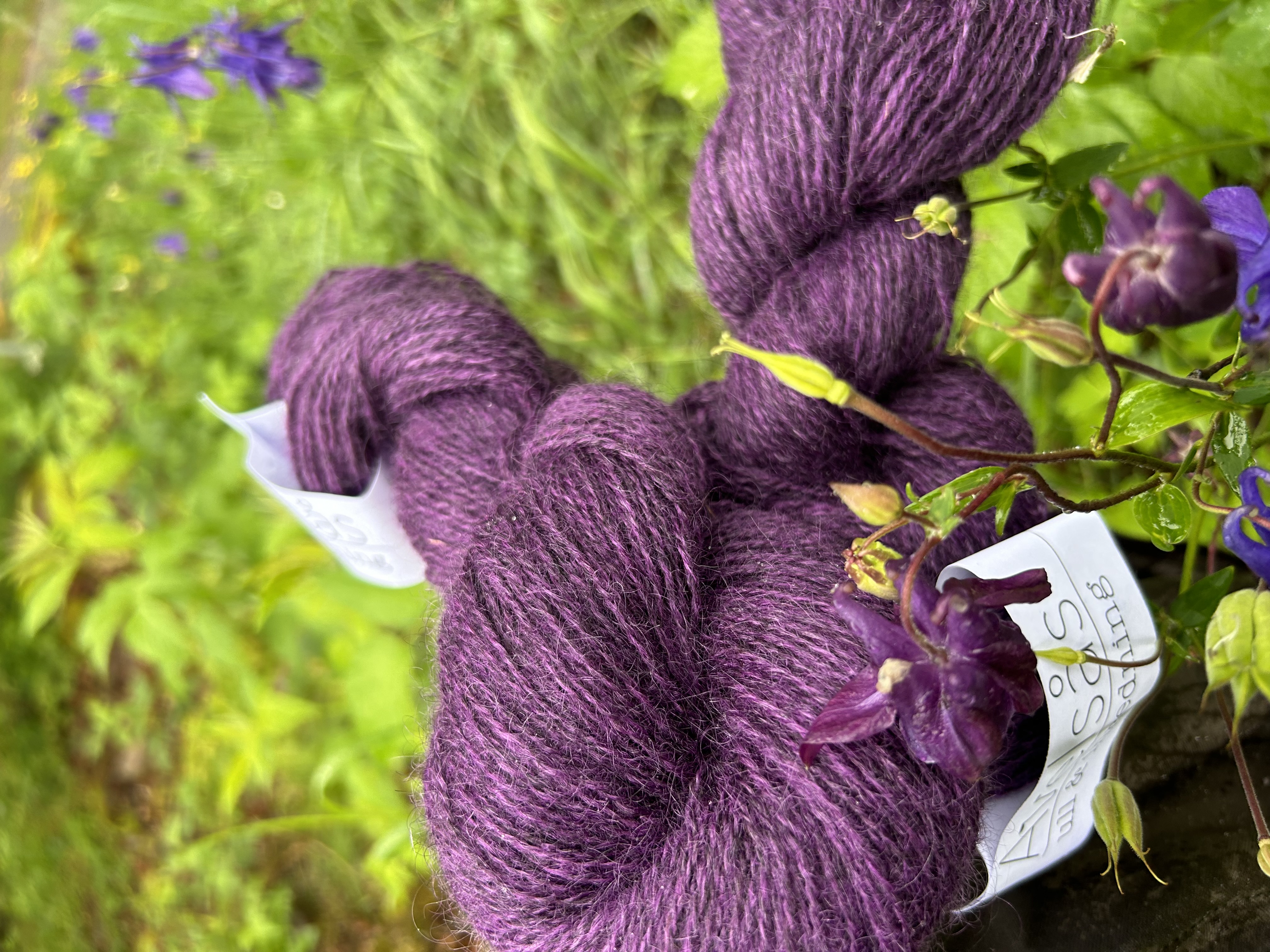 Lila Akleja 2-ply Gotland lambswool yarn - 2