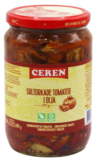 Solrorkade Tomater i Olja 670 g