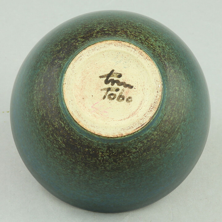 Triller Tobo (1950s) Unique Blue Bowl 10 cm