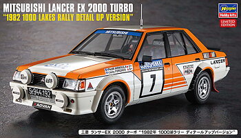 1/24 Mitusibishi Lancer EX2000 Turbo, 1982 1000 Lakes Rally Dr: Pentti Airikkala