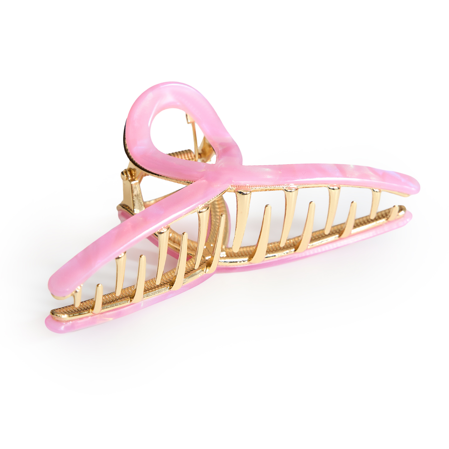 Elegant Hair Clip Big Pink