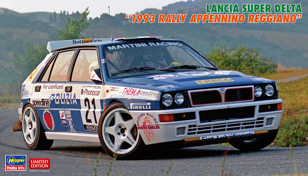 1/24 Lancia Super Delta 1993 Rally Appenino Reggiano