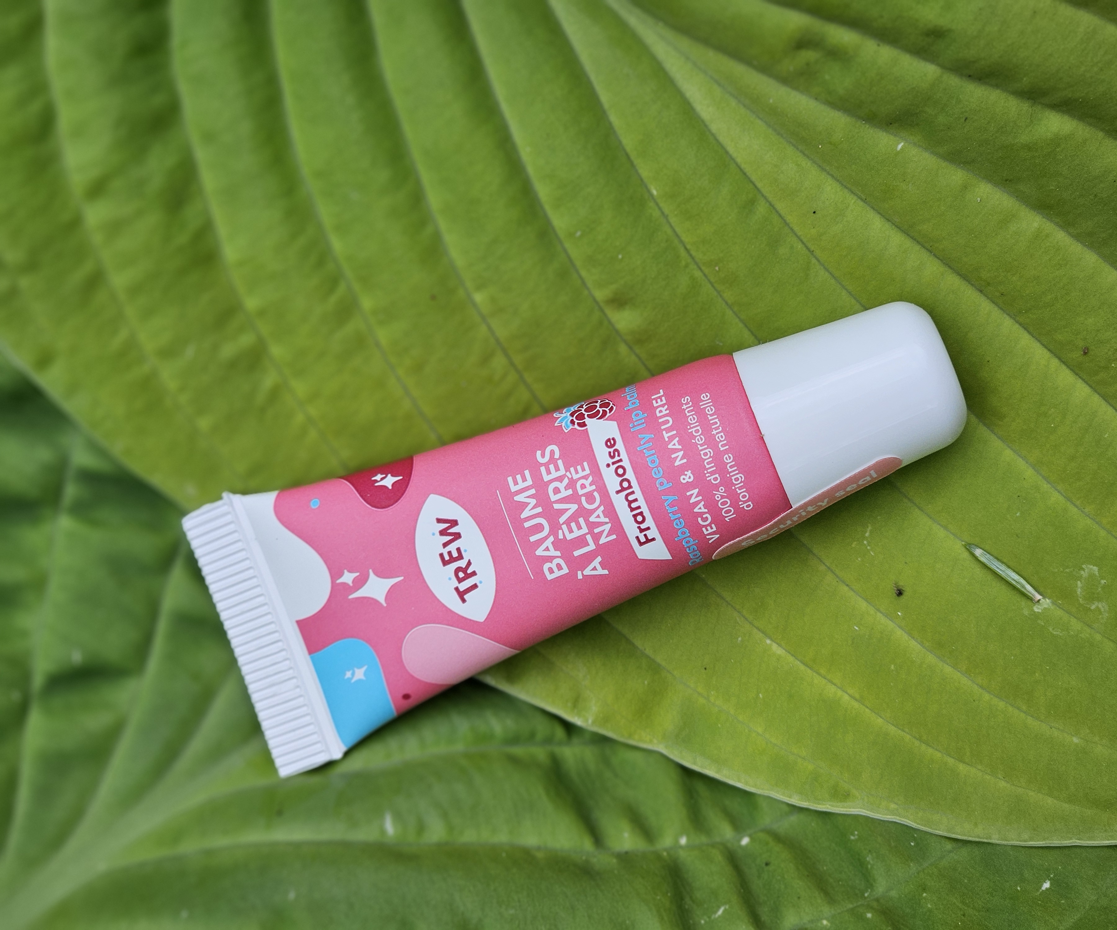 Raspberry Hallon Tinted Lip Balm - TREW