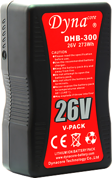 Dynacore V-Mount Battery DHB-300 273Wh 26V 30A