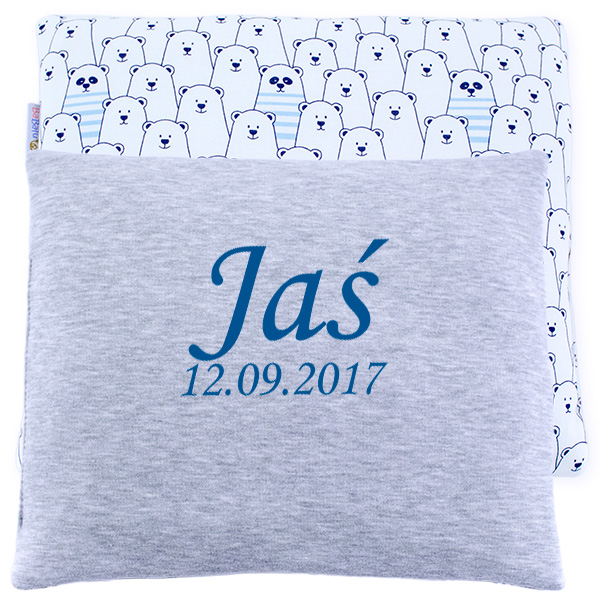 Tyyny, jossa nimi ja jääkarhu