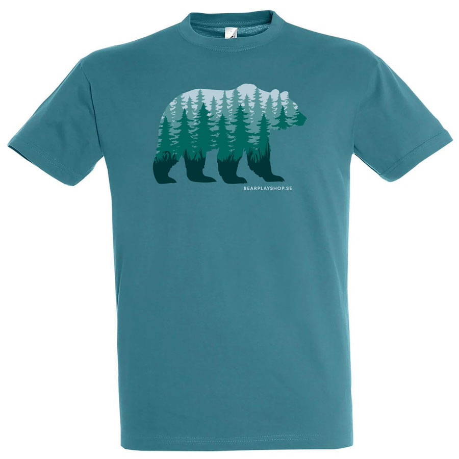 Bearplay Ocean Blå T-Shirt Wood Bear