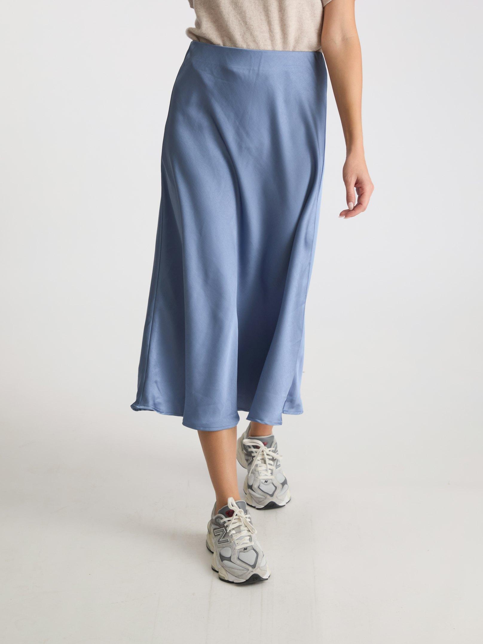 Bovary Skirt Smoke Blue - 4