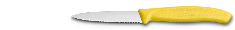 Skalkniv Victorinox 6.7636.L118, 8 cm tandad / GUL (U)