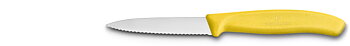 Paring knife Victorinox 6.7636.L118, 8 cm wavy edge / YELLOW