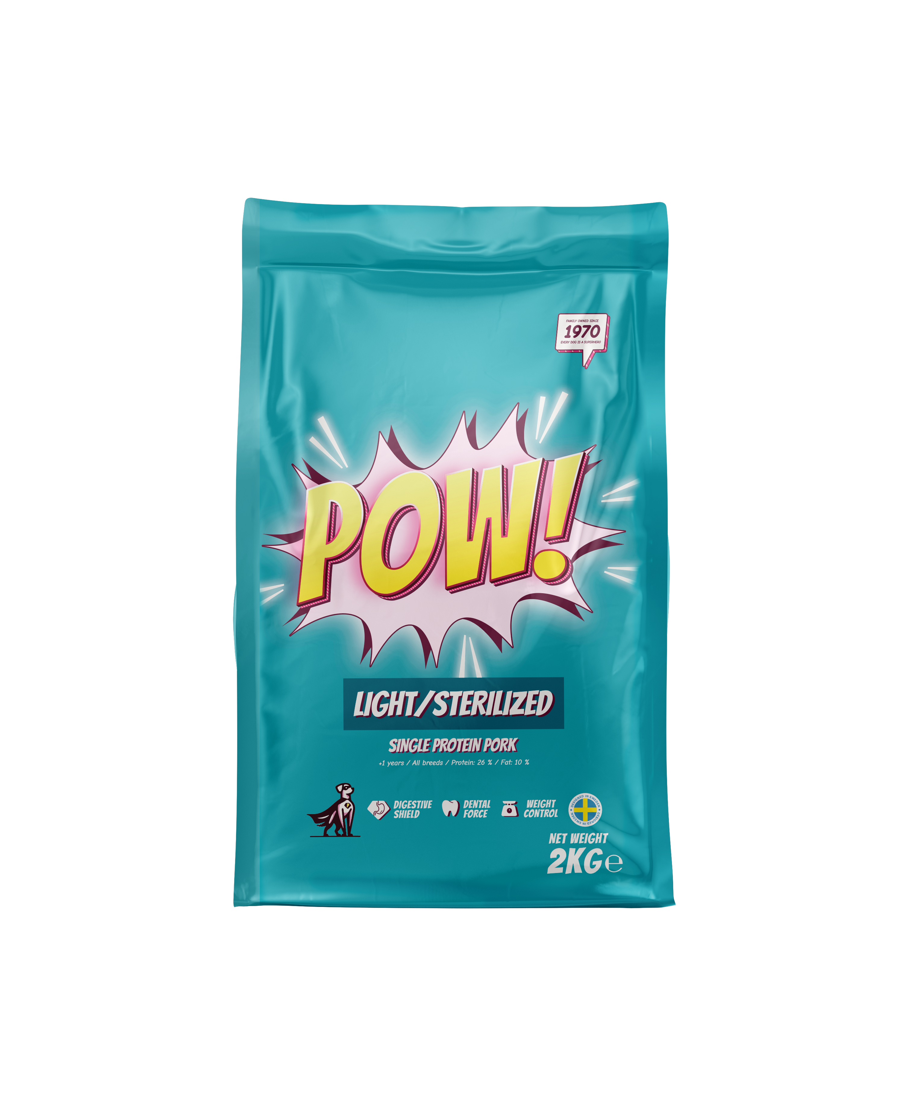 POW! Dog Light / Sterilized