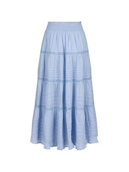 Felicia S Voile Skirt Light Blue