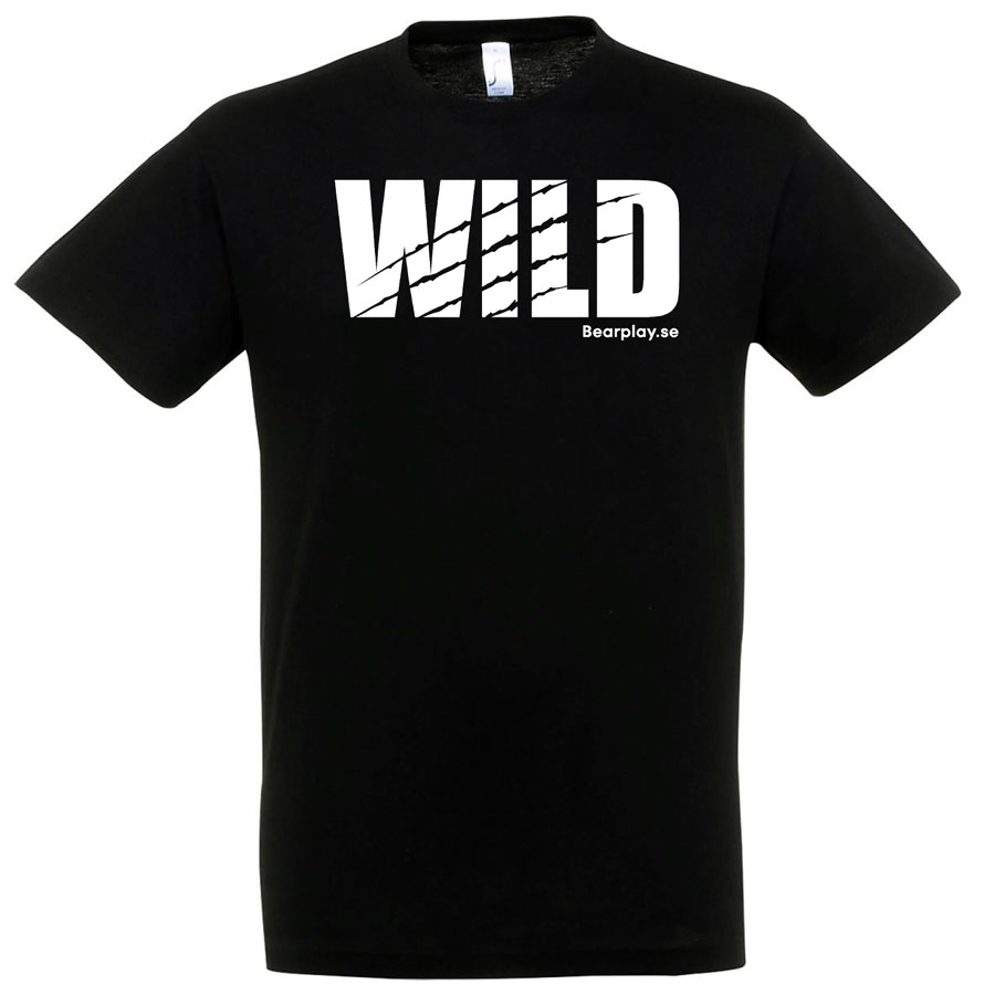 Bearplay Svart T-Shirt WILD