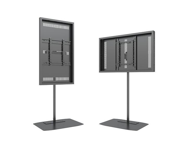 M Pro Series Enclosure 55" Single Pole  Slim Floorbase