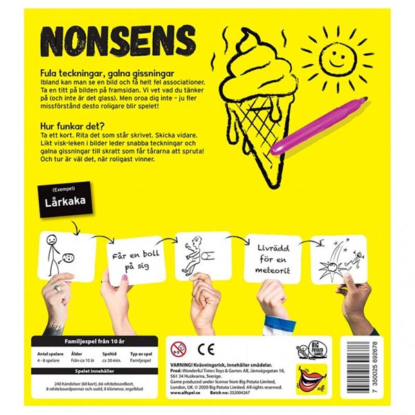 Sällskapsspel Nonsens - 2