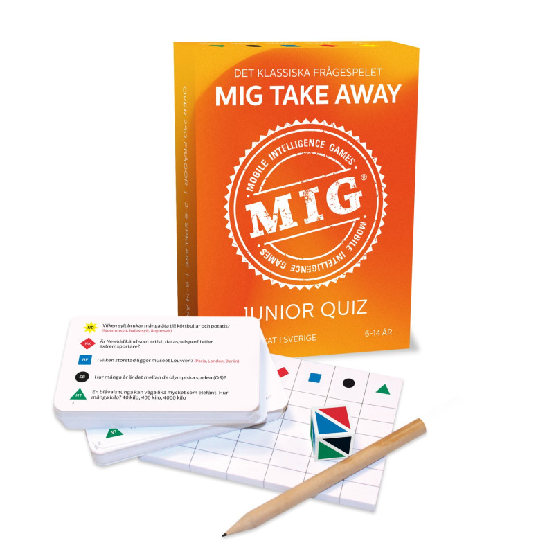 Spel Mig Takeaway junior quiz