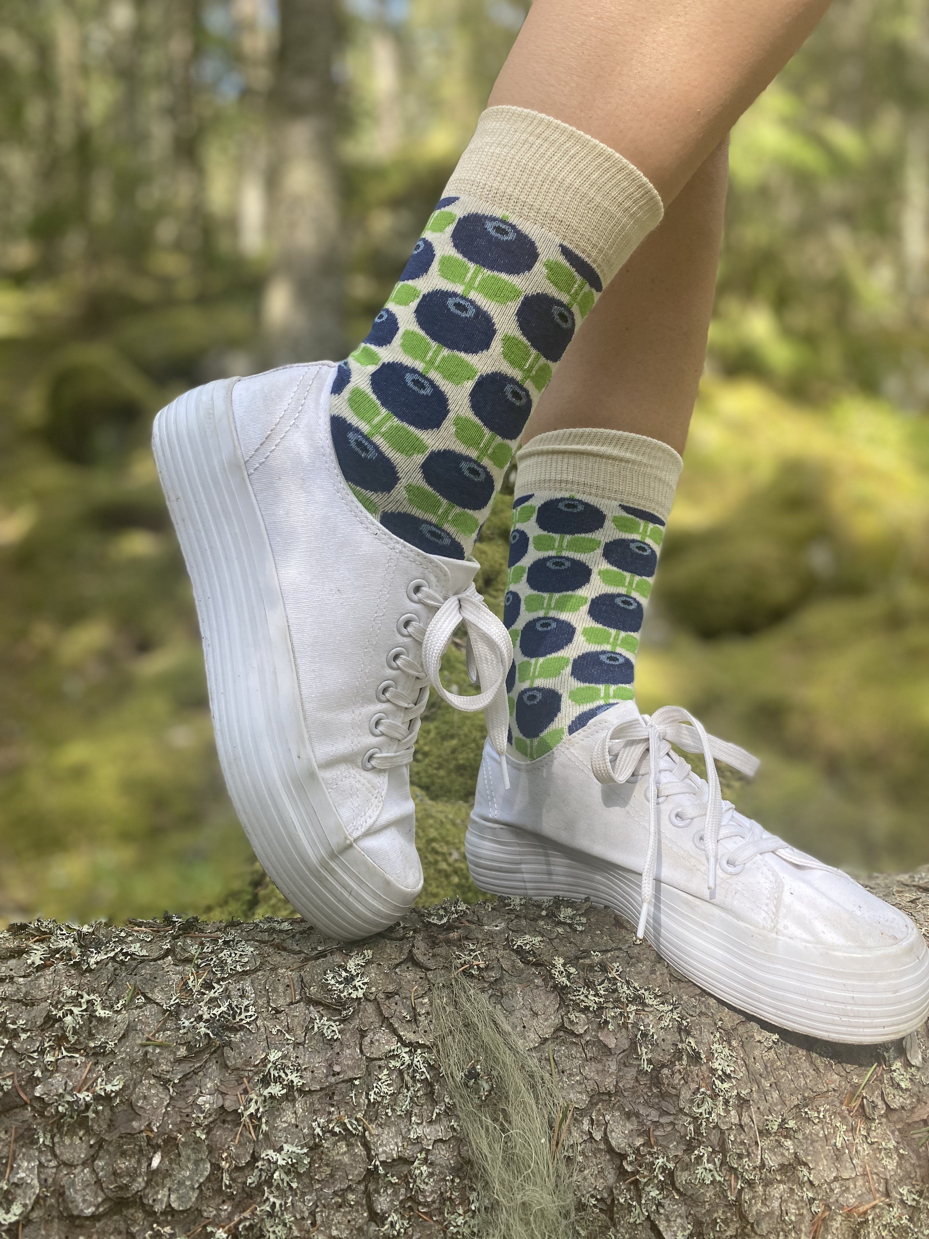 Strumpor Blåbär, 40-44 - 2
