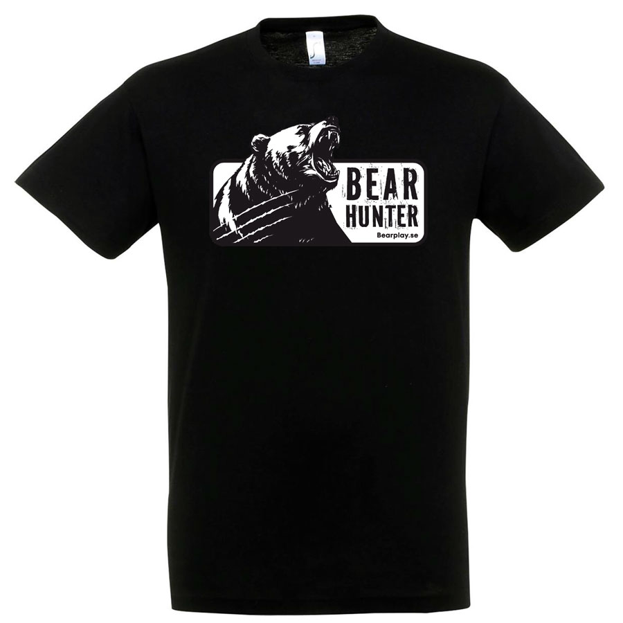 Bearplay Svart T-Shirt BEAR HUNTER