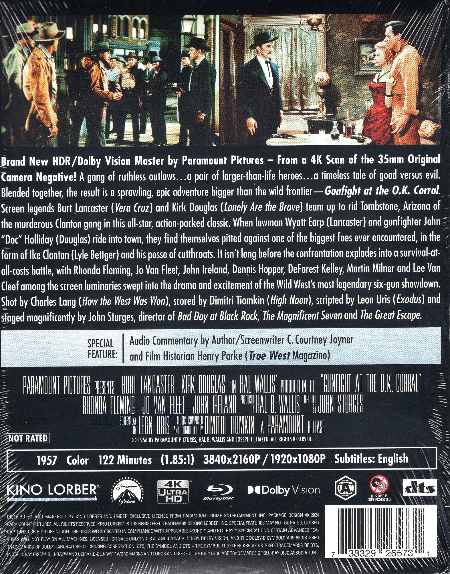 Gunfight at the O.K. Corral (ej svensk text) (4K Ultra HD + Blu-ray) - 2